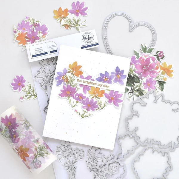 PinkFresh Studio - Coordinating Cuts -Whimsical Blooms