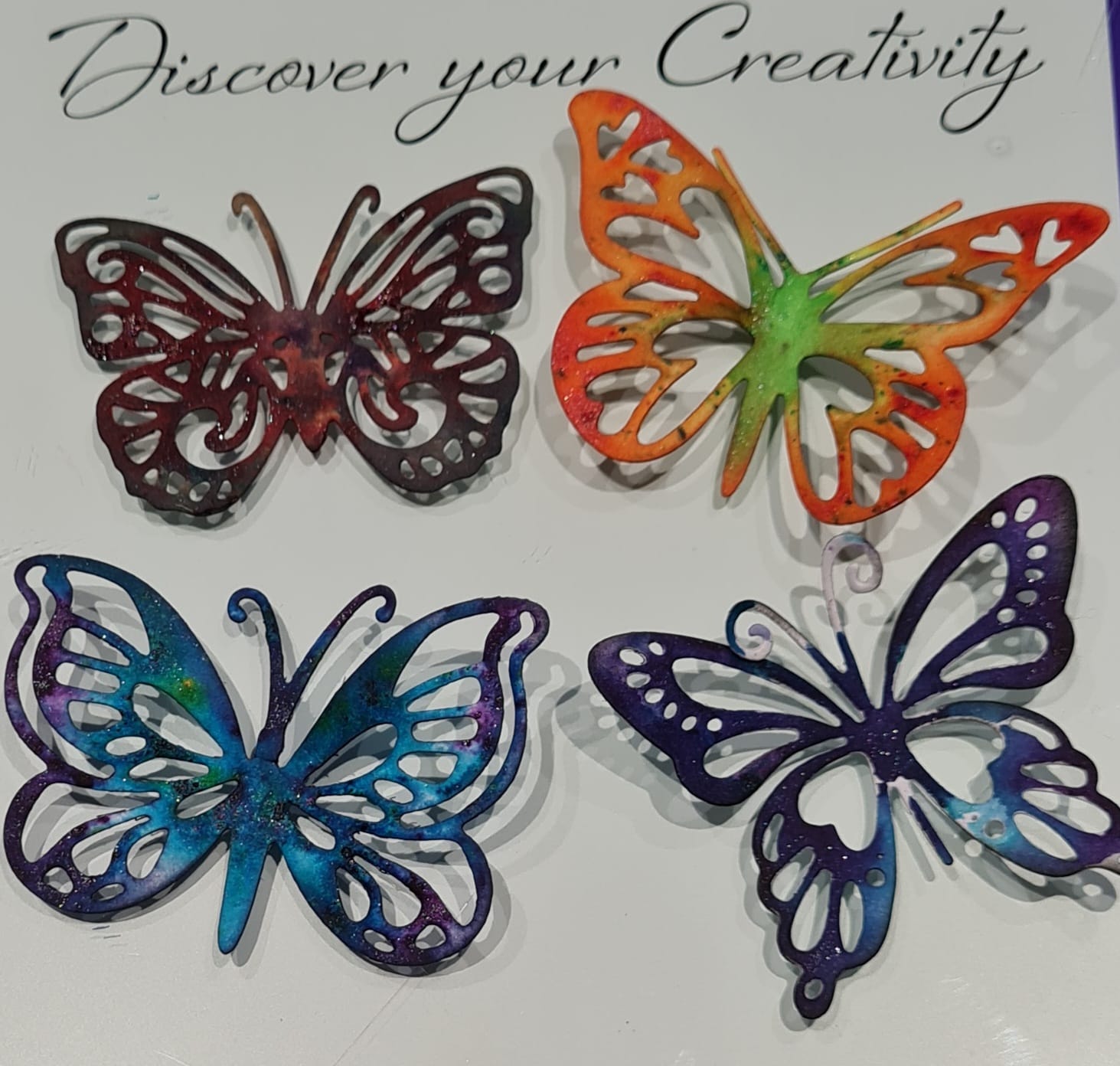 Cutting Dies - Butterflies - 4 Piece Set