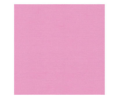 12 x 12 Textured Card - Canvas - Bubblegum 216 gsm (Single Sheet) Arts & Crafts 10Cats