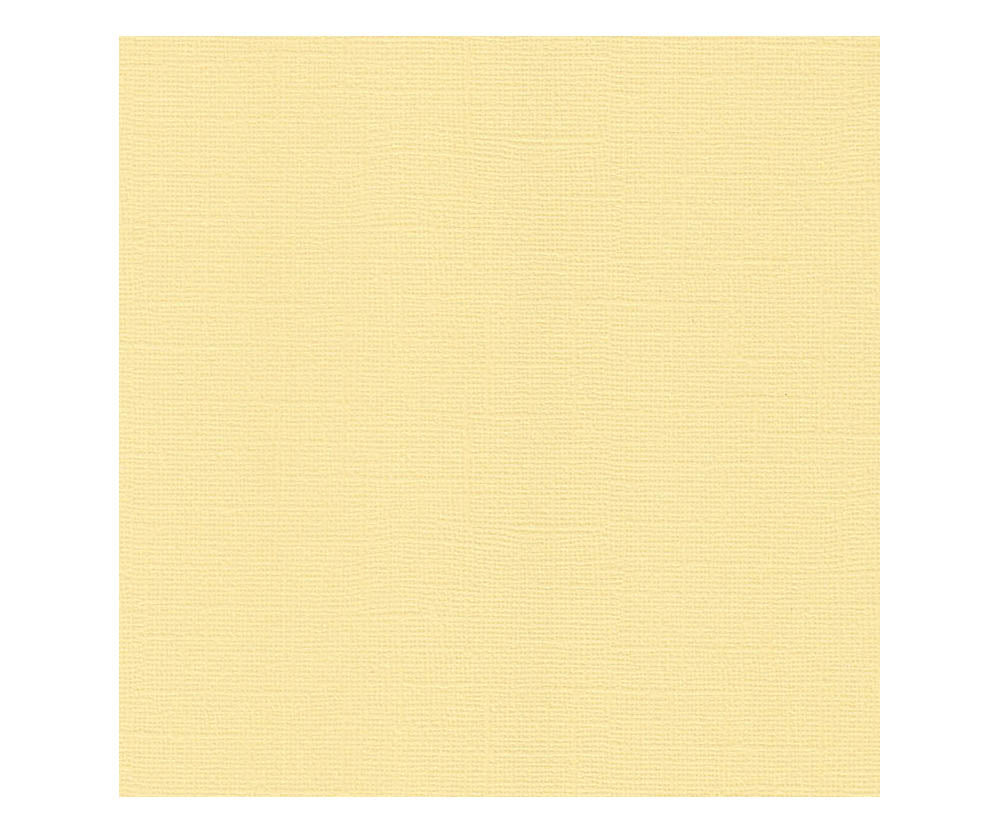 12 x 12 Textured Card - Canvas - Butter 216 gsm (Single Sheet) Arts & Crafts 10Cats