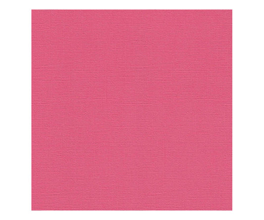 12 x 12 Textured Card - Canvas - Grapefruit 216 gsm (Single Sheet) Arts & Crafts 10Cats