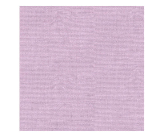 12 x 12 Textured Card - Canvas - Lilac 216 gsm (Single Sheet) Arts & Crafts 10Cats