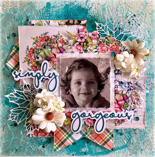 Paper Rose - Gorgeous Fine Layered - Metal Die