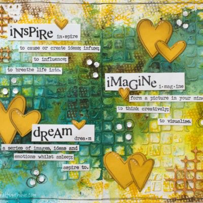 Visible Image clear stamps -Imagine Dream Inspire