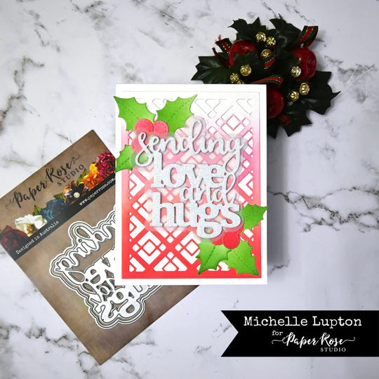 Paper Rose -  Metal Cutting Die  - Halifax Coverplate