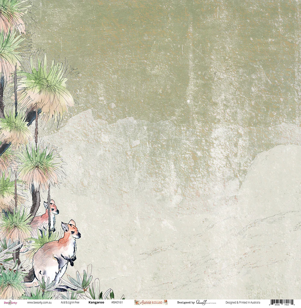 Bee Arty - Aussie Bushland 12'' x 12'' Paper Packs