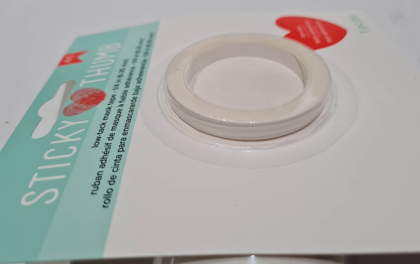 Sticky Thumb - Low Tack Masking Tape 1/4 inch