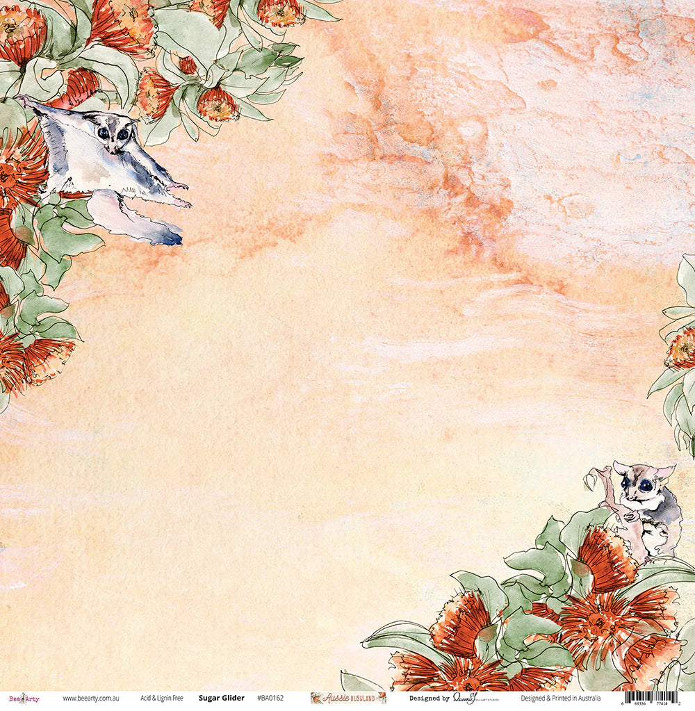 Bee Arty - Aussie Bushland 12'' x 12'' Paper Packs
