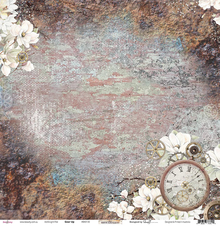 Bee Arty - Rustic Blossom 12'' x 12'' Paper Packs