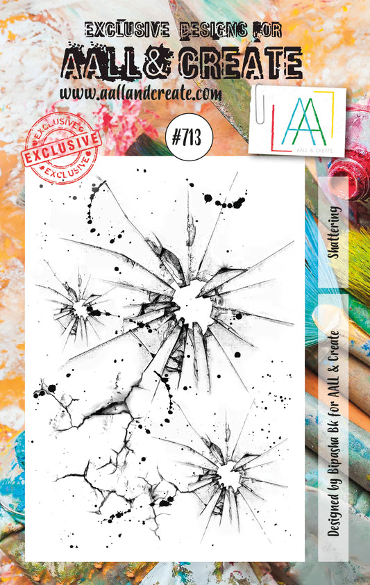 AALL & CREATE - A7 Stamps - Shattering