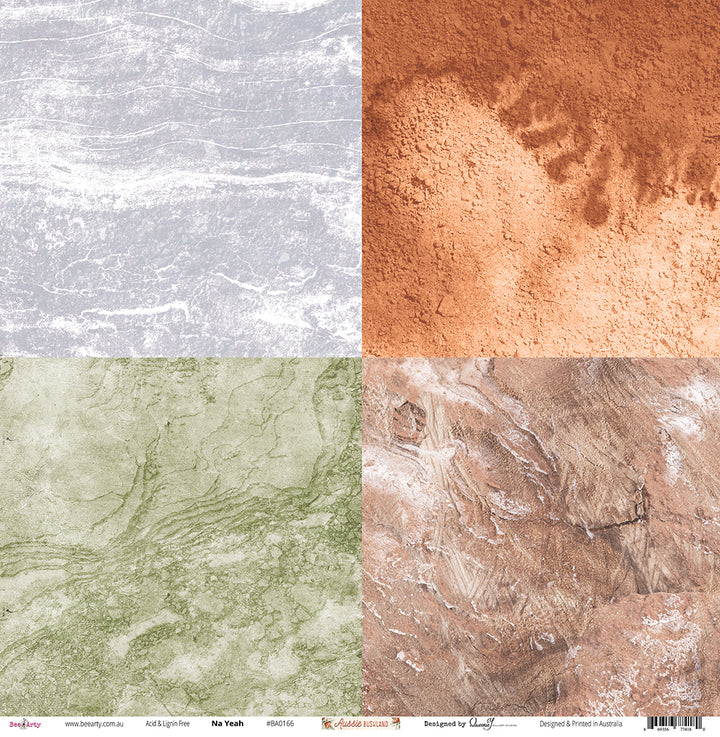 Bee Arty - Aussie Bushland 12'' x 12'' Paper Packs