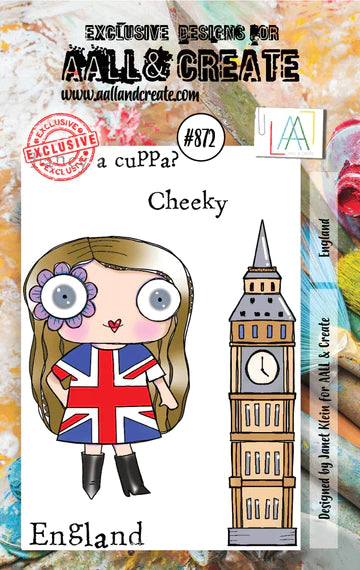 AALL & CREATE - A7 Stamps - England