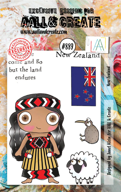 AALL & CREATE - A7 Stamps - New Zealand