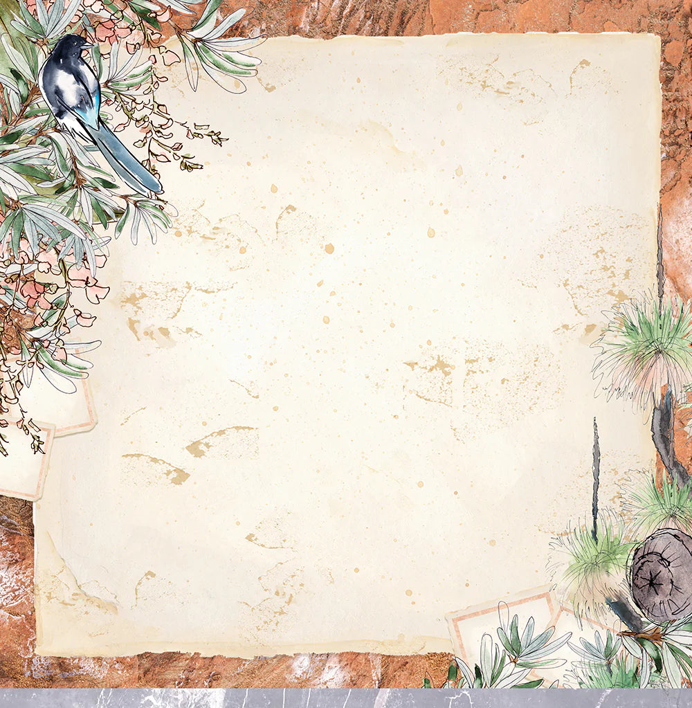 Bee Arty - Aussie Bushland 12'' x 12'' Paper Packs