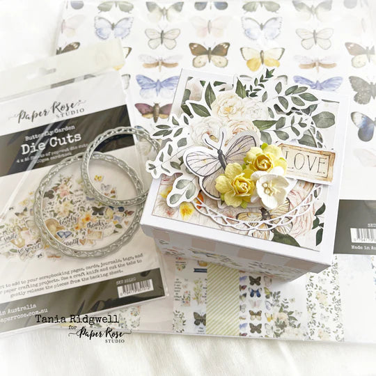 Paper Rose - Butterfly Garden Die Cuts