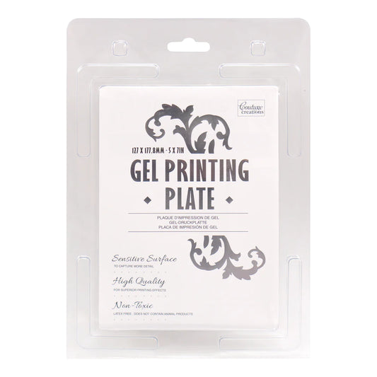 Couture Creations - Gel Printing Plate 5x7 in
