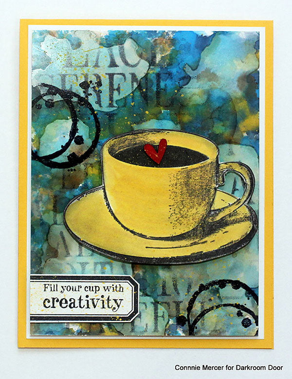 Rubber Stamp - Darkroom Door - Sentiment Stamp - Make Art