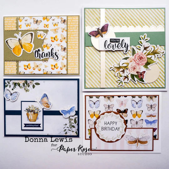 Paper Rose - Butterfly Garden Die Cuts