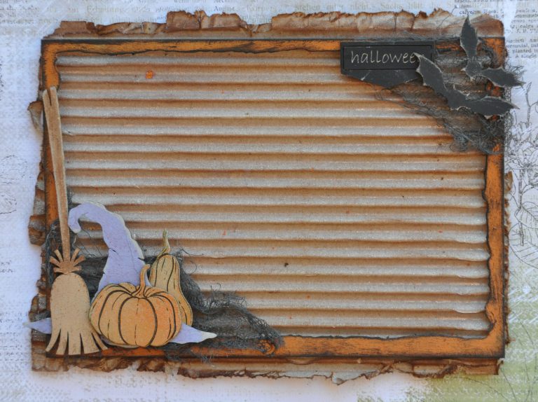 Dusty Attic - Chipboard  - Creative Frame #2 Halloween