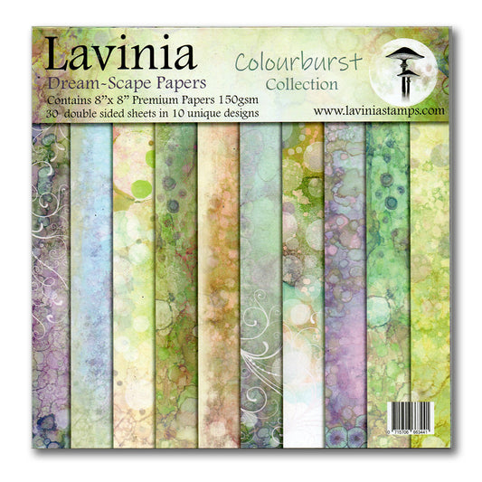 Lavinia Dream Scape Papers  8''x8''