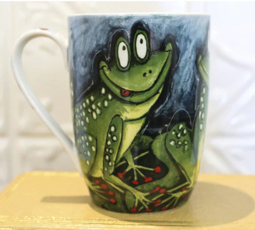 Libby Sheppard -  Frog Mug (small)
