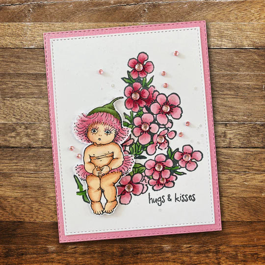 Paper Rose -  Metal Die Set  - Lovely Florals Blossom Flowers