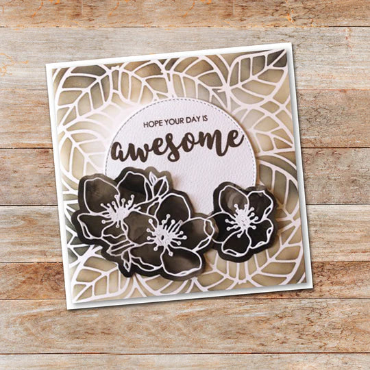 Paper Roses Word Stamps Paper Rose - Clear Stamp Set - Awesome Words – 10Cats