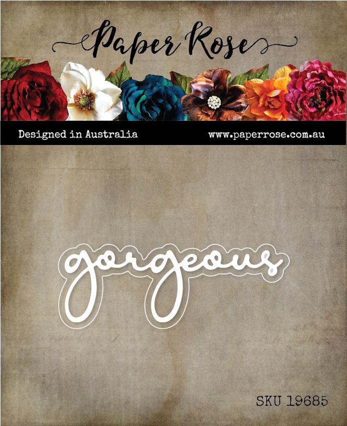 Paper Rose - Gorgeous Fine Layered - Metal Die