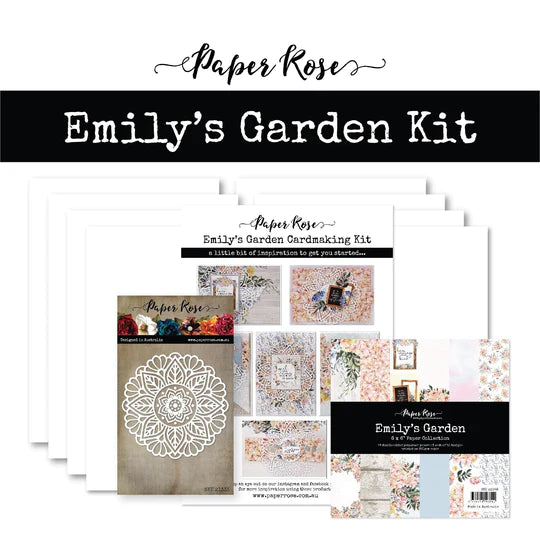 Paper Rose - Emily's Garden Kind Cardmaking Kit
