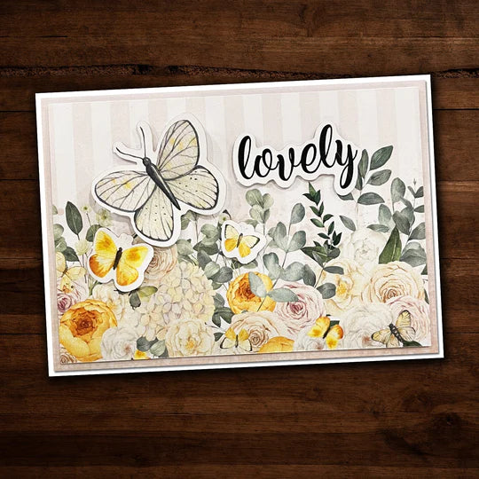 Paper Rose - Butterfly Garden Die Cuts