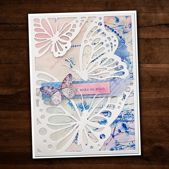 Paper Rose - Butterfly Bliss Kind Cardmaking Kit