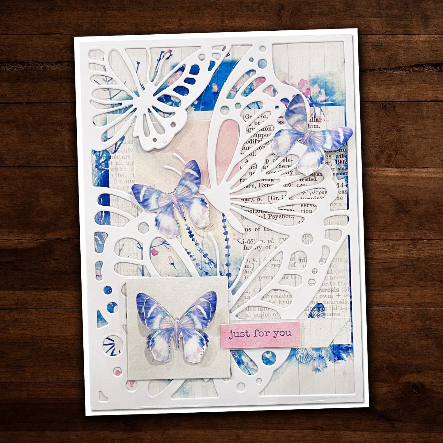 Paper Rose - Butterfly Bliss Kind Cardmaking Kit