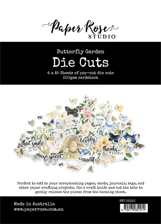 Paper Rose - Butterfly Garden Die Cuts