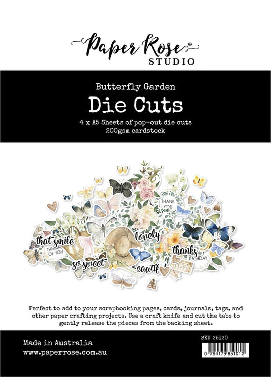 Paper Rose - Butterfly Garden Die Cuts