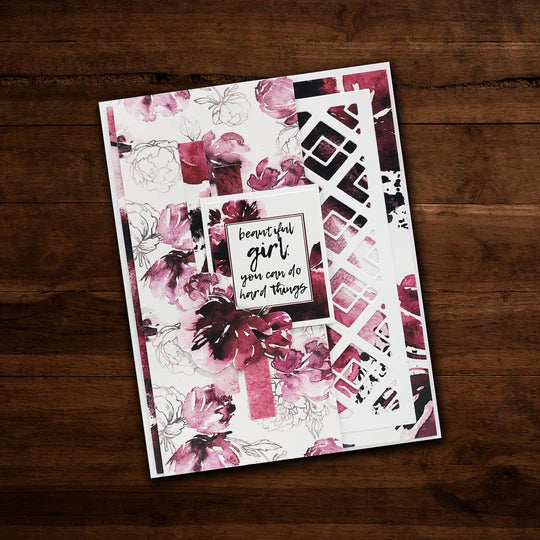 Paper Rose -  Metal Cutting Die  - Halifax Coverplate
