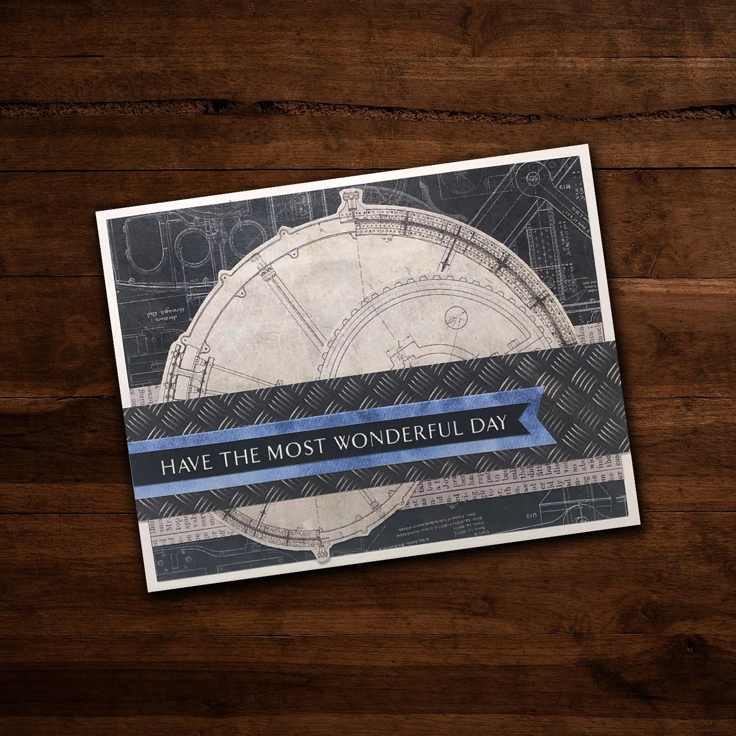 Paper Rose Blue Prints 6x6 Paper Collection