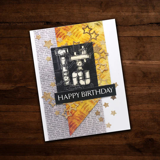 Paper Rose Blue Prints 6x6 Paper Collection