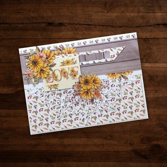 Paper Rose - Sunflower Garden Cardmaking Kit
