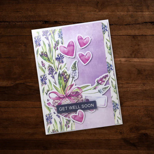 Paper Rose - Violet Garden Cardmaking Kit