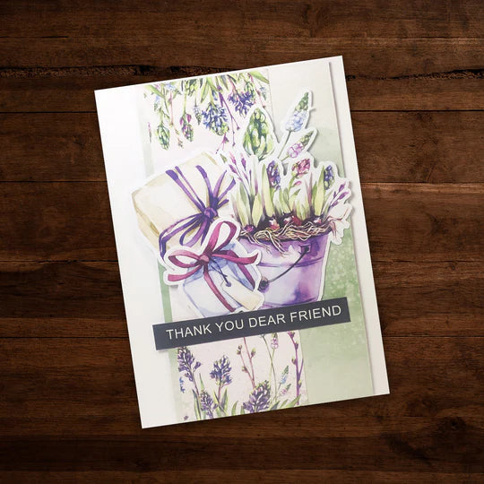 Paper Rose - Violet Garden Cardmaking Kit