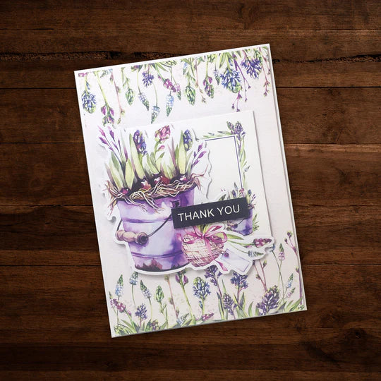 Paper Rose - Violet Garden Cardmaking Kit