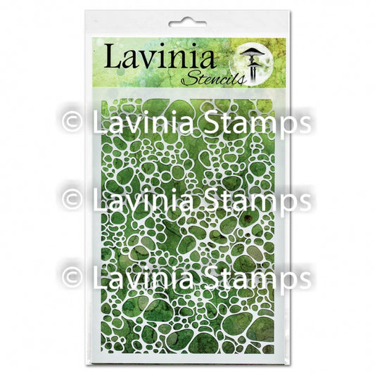 Lavinia Stamps -  Stencils  Pebbles Stencil