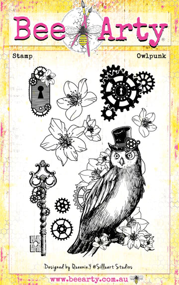 Acrylic Stamps - Owl Punk
