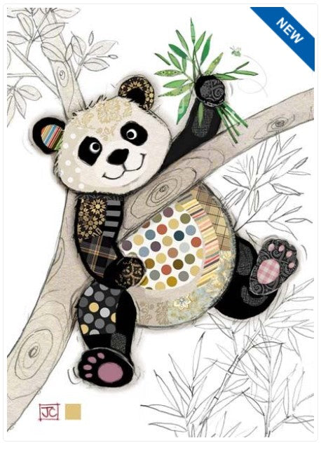 Bug Art Luxury Greeting Cards - Po Zi Panda