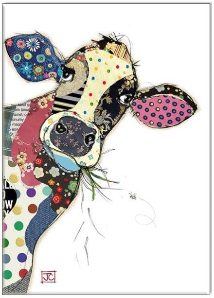 Bug Art Luxury Greeting Cards - Connie Cow