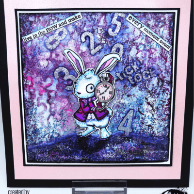 Visible Image clear stamps -The White Rabbit