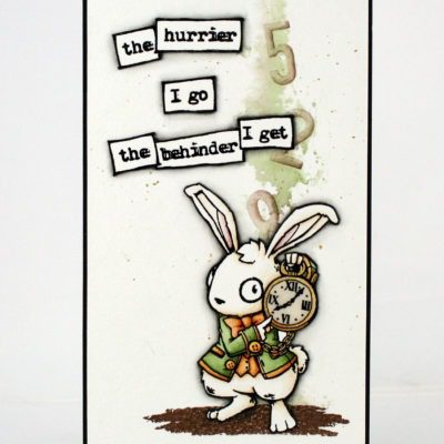 Visible Image clear stamps -The White Rabbit
