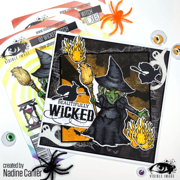 Visible Image Co-Ordinating Dies -Oz Wicked Witch