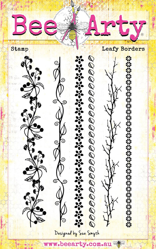 Acrylic Stamps - Leafy Borders