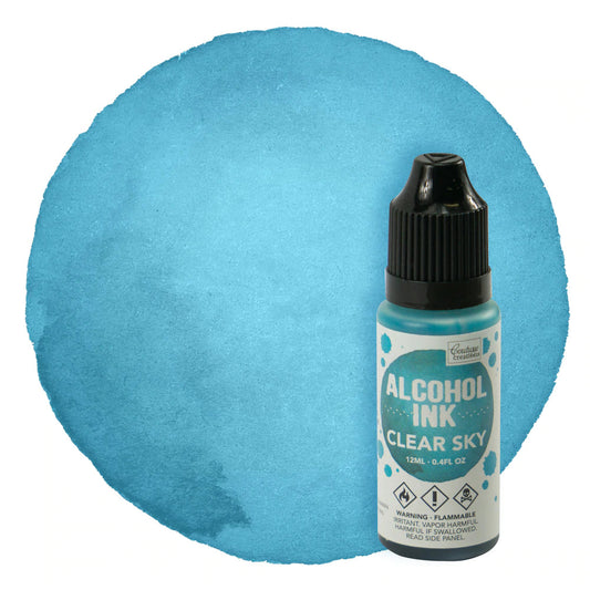 Alcohol Ink - Aqua Clear Sky 12ml Arts & Crafts Couture Creations